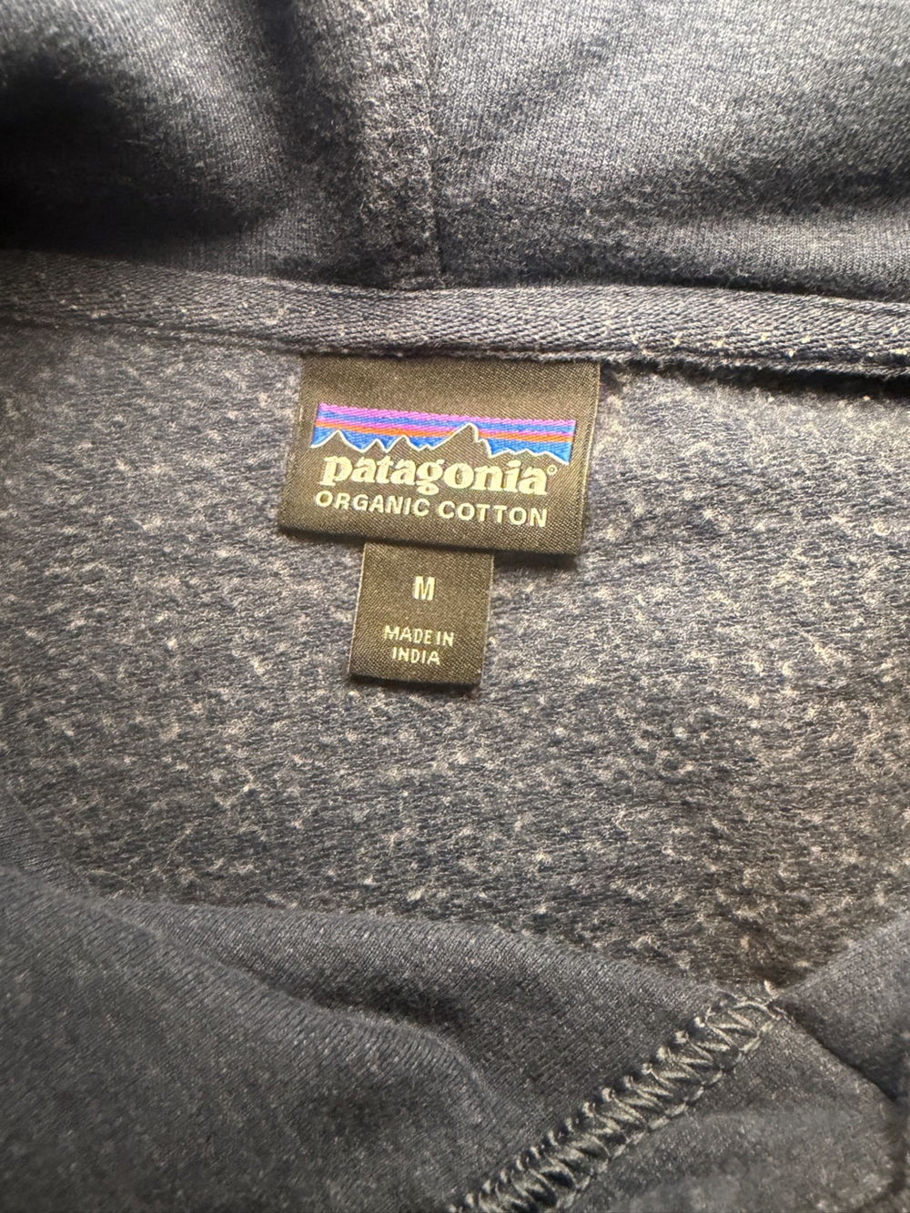 Patagonia | Women’s Fishfox Ahnya Navy Hoodie with Pink Bike - Picture 5 of 8